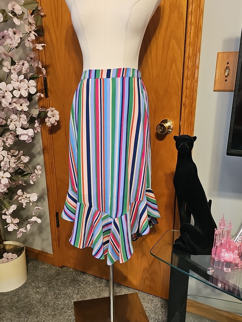 A New Day Stripe Skirt
